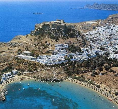 Next To Haraki Beach , Taverns Bars & 10 To Lindos Екстериор снимка